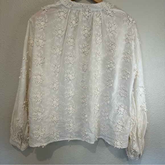 Anthropologie Seen Kept Worn Jeanette Blouse - Picture 14 of 16